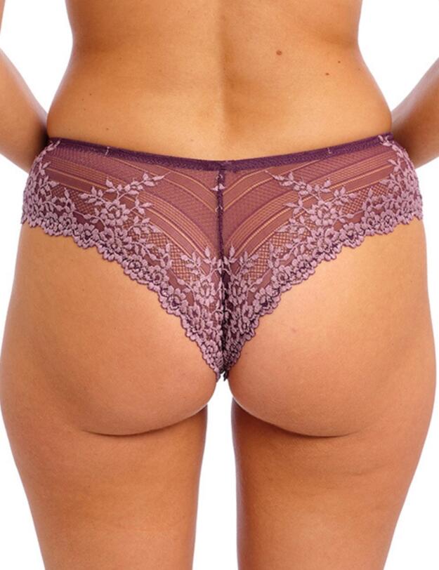 Wacoal Embrace Lace Tanga Italian Plum/ Valerian