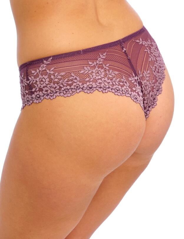 Wacoal Embrace Lace Tanga Italian Plum/ Valerian