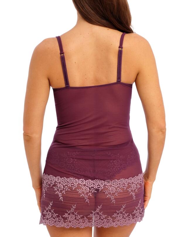 Wacoal Embrace Lace Chemise Italian Plum/ Valerian