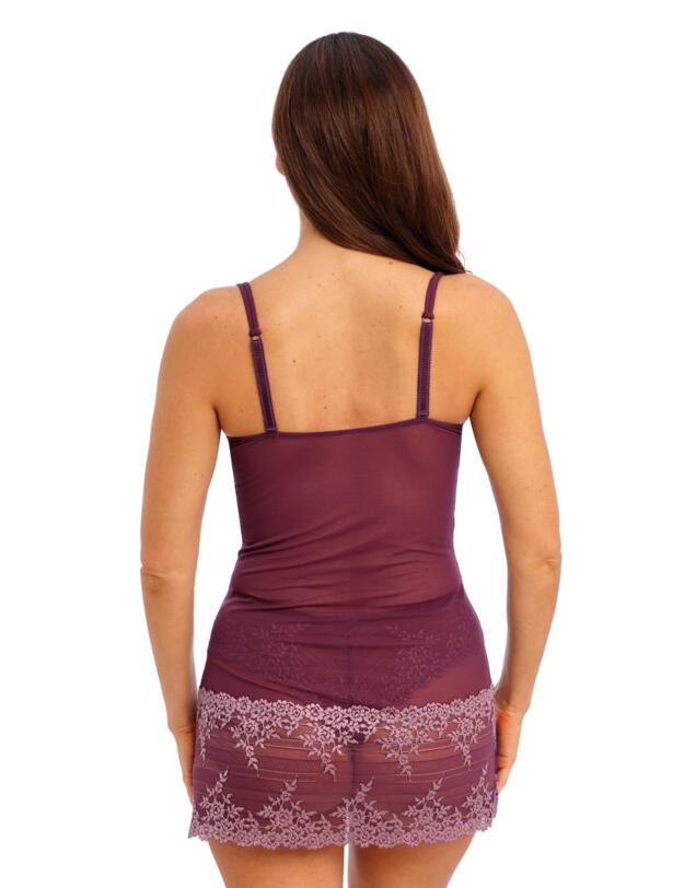 Wacoal Embrace Lace Chemise Italian Plum/ Valerian