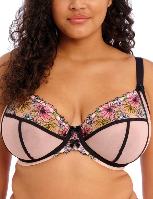 Elomi Carrie UW Plunge Bra Ballet Pink