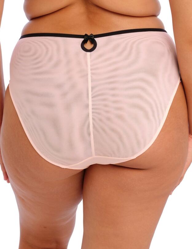 Elomi Carrie High Leg Brief Ballet Pink