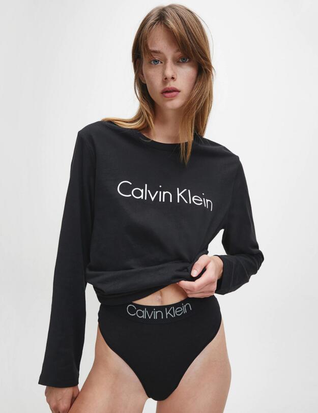 Calvin Klein Body 3 Pack High Waist Thong Black / White / Grey Heather