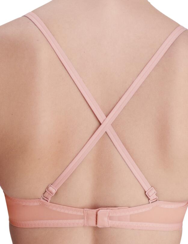 Calvin Klein Sheer Marquisette Lightly Lined Demi Bra Subdued 