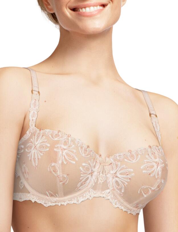 Chantelle Champs Elysees Balconette Bra Cappuccino