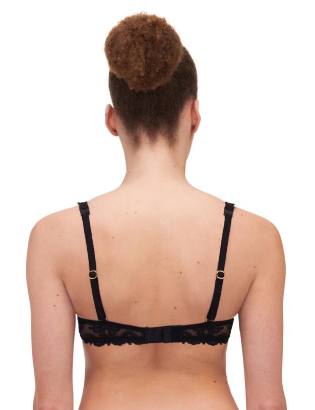 Chantelle Champs Elysees T Shirt Bra Black