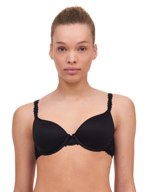 Chantelle Champs Elysees T Shirt Bra Black