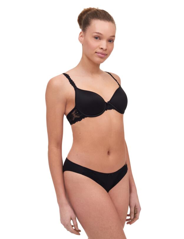 Chantelle Champs Elysees T Shirt Bra Black