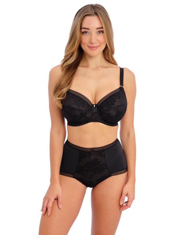 Fantasie Fusion Lace High Waist Brief Black