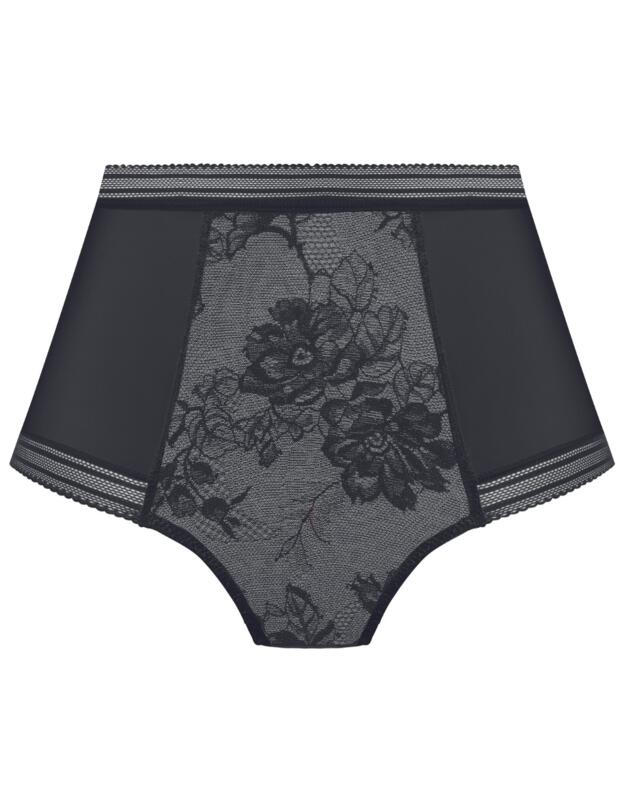 Fantasie Fusion Lace High Waist Brief Black