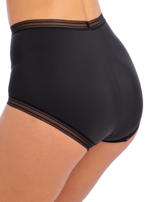Fantasie Fusion Lace High Waist Brief Black