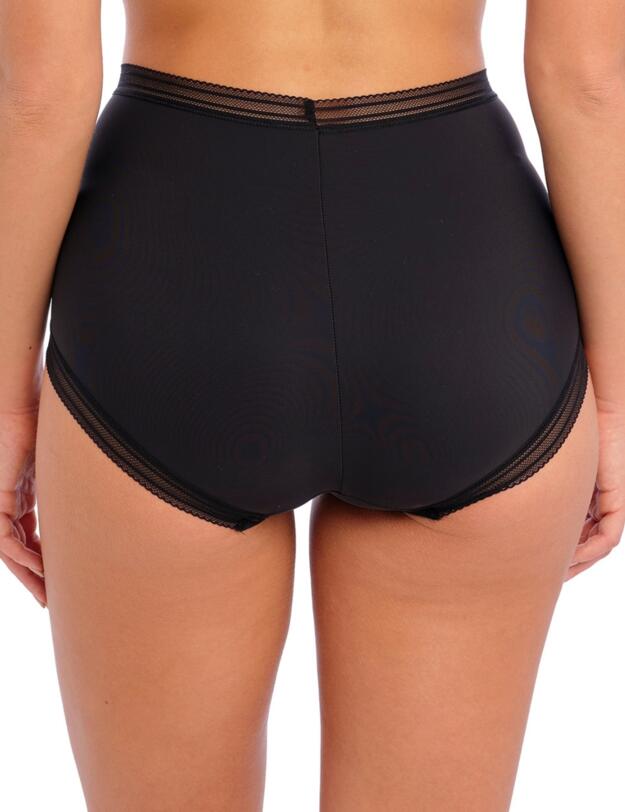 Fantasie Fusion Lace High Waist Brief Black