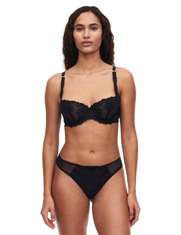 Chantelle Champs Elysees Tanga Brief Black