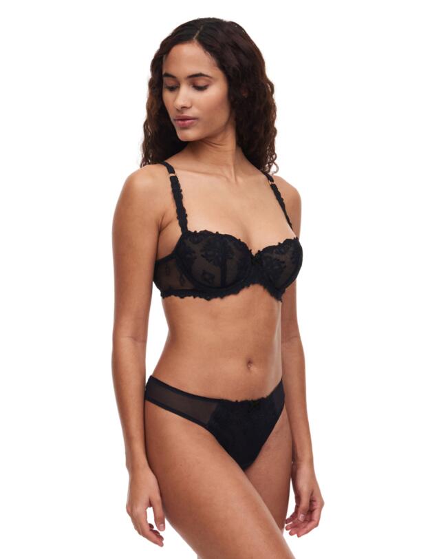Chantelle Champs Elysees Tanga Brief Black