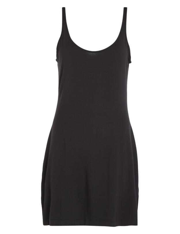  Calvin Klein Jersey Chemise Black