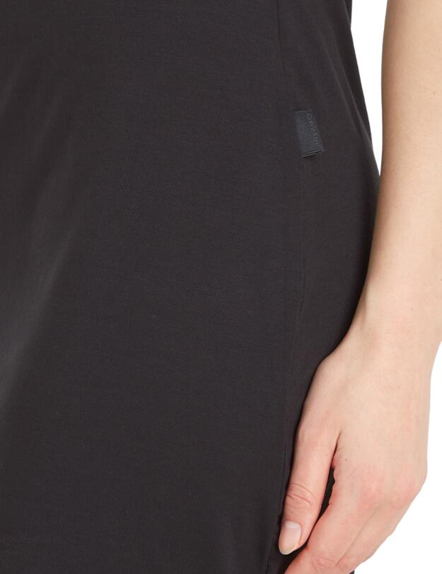  Calvin Klein Jersey Chemise Black