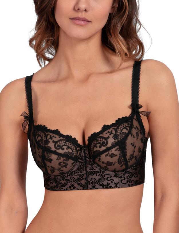 Empreinte Gaby Longlined Bra Black