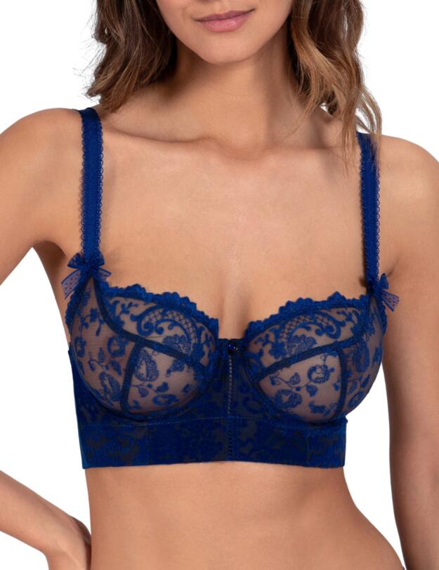 Empreinte Gaby Longlined Bra Saphir