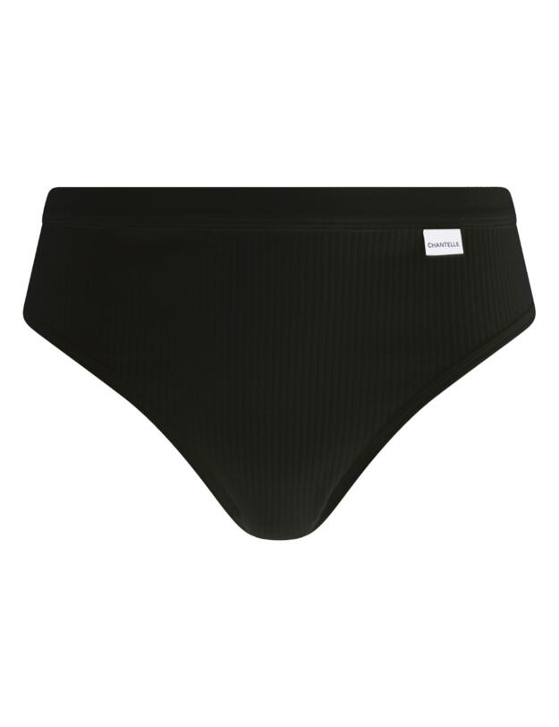 Chantelle Cotton Comfort High leg brief Black 