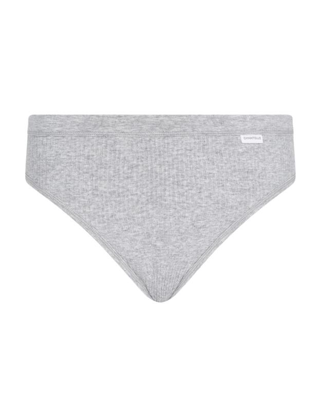 Chantelle Cotton Comfort High Leg brief Heather Grey