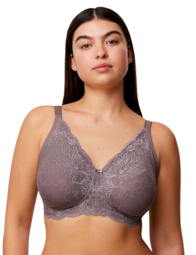 Triumph Amourette Charm Non-Wired Bra Pigeon Grey