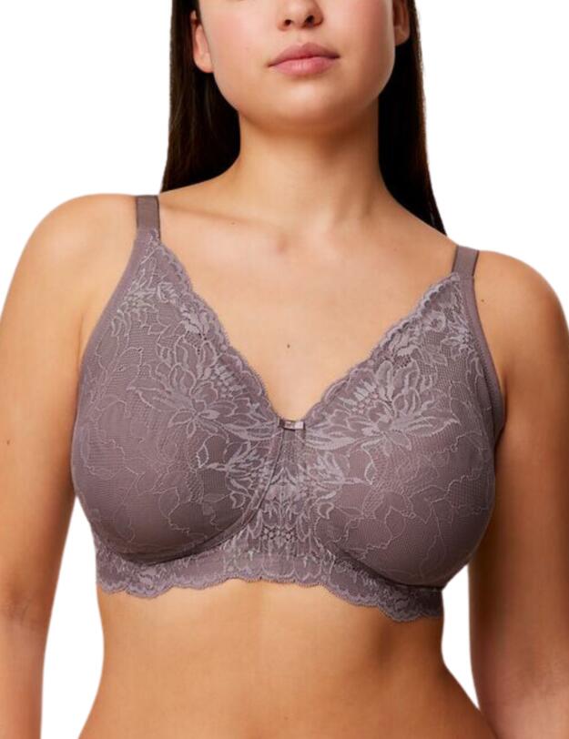 Triumph Amourette Charm Non-Wired Bra Pigeon Grey