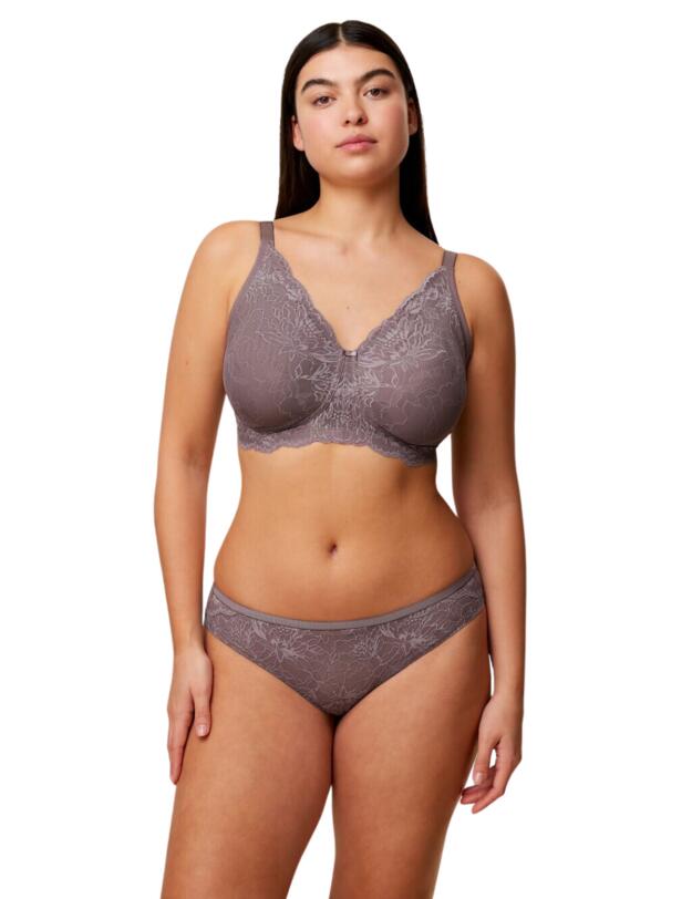 Triumph Amourette Charm Non-Wired Bra Pigeon Grey