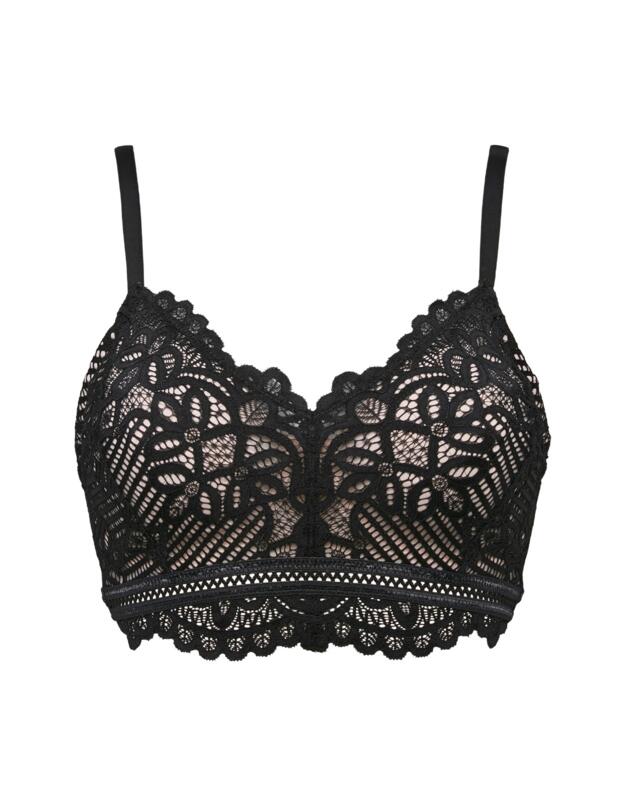 Figleaves Harper Bralette Black