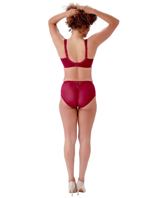Berlei Beauty Everyday Full Support Non Wired Bra Burgundy