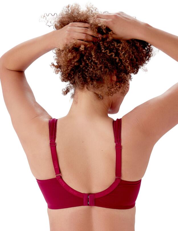 Berlei Beauty Everyday Full Support Non Wired Bra Burgundy