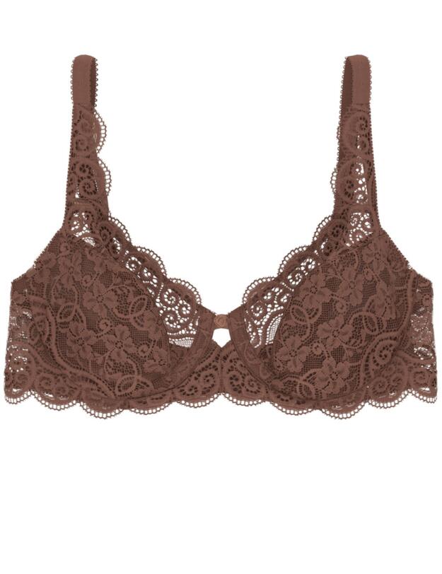 Triumph Amourette Non-Moulded Bra Cocoa Sugar