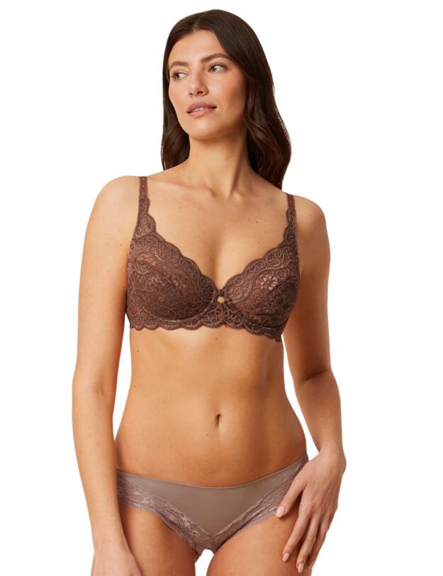 Triumph Amourette Non-Moulded Bra Cocoa Sugar