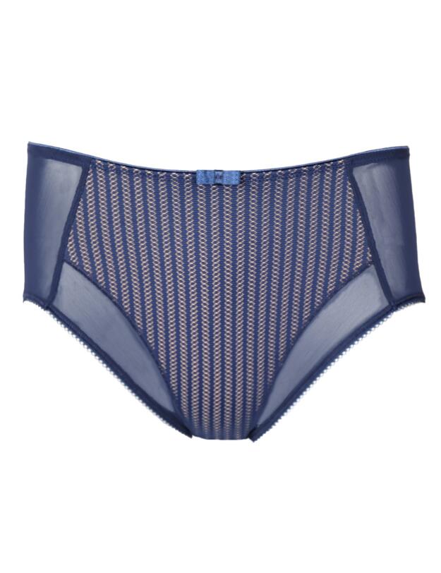 Berlei Beauty Stripe Deep Brief Deep Blue