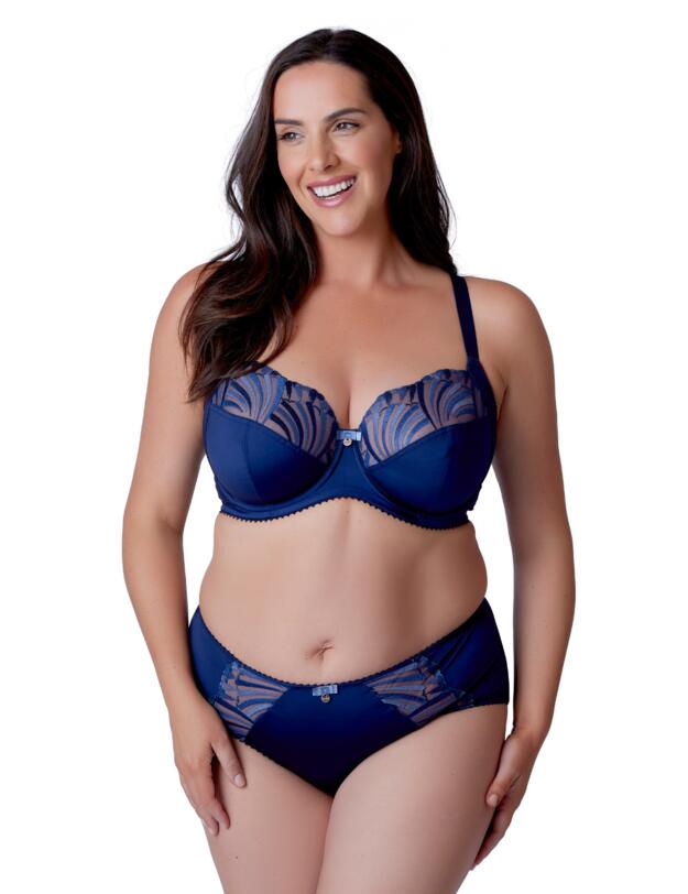 Berlei Embrace Midi Brief Deep Blue 