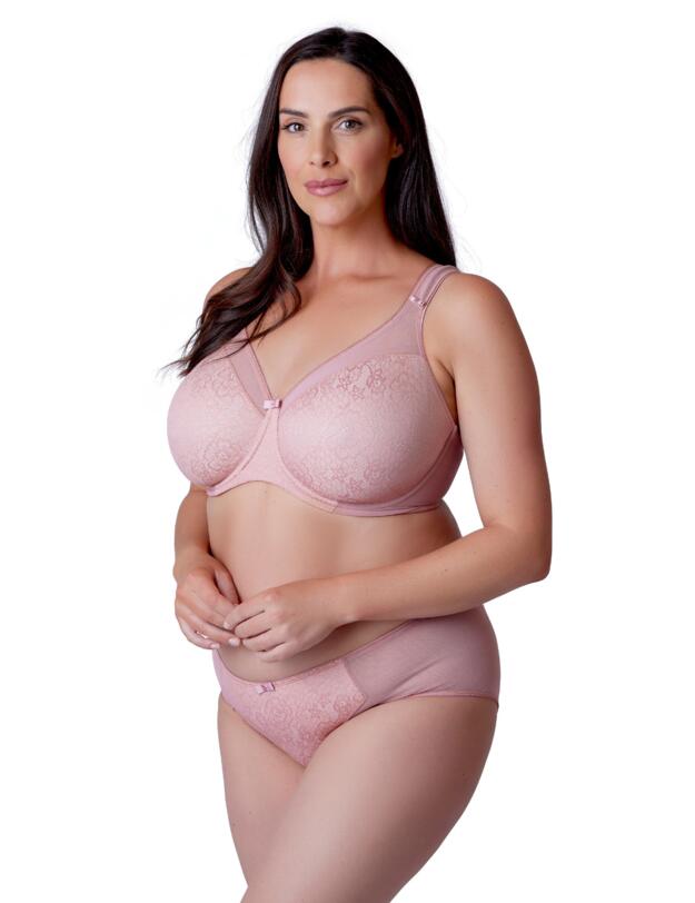 Berlei Beauty Everyday Deep Brief Ash Rose 