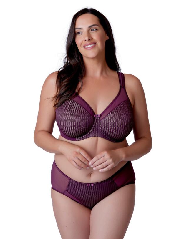 Berlei Beauty Stripe Smoothing Bra Fig
