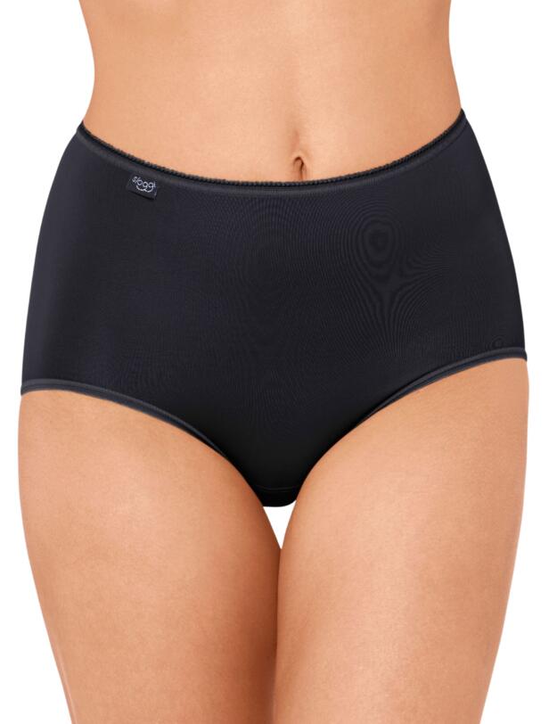 Sloggi 247 Microfibre Maxi Brief 3 Pack Black