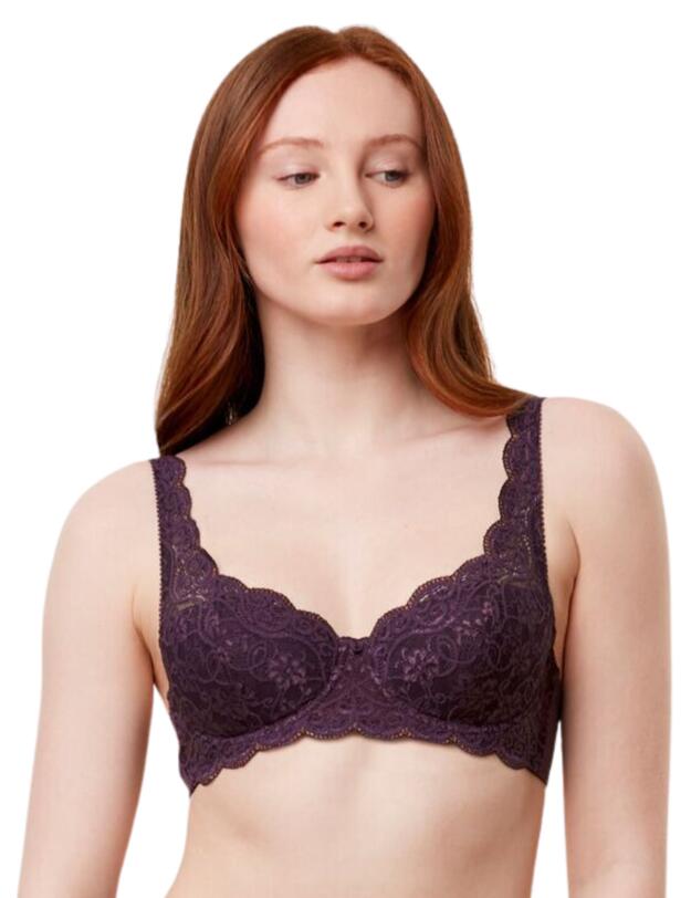 Triumph Amourette Non-Moulded Bra Blackcurrant Juice
