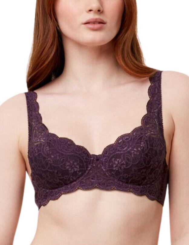 Triumph Amourette Non-Moulded Bra Blackcurrant Juice
