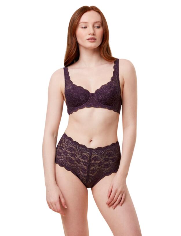 Triumph Amourette Non-Moulded Bra Blackcurrant Juice