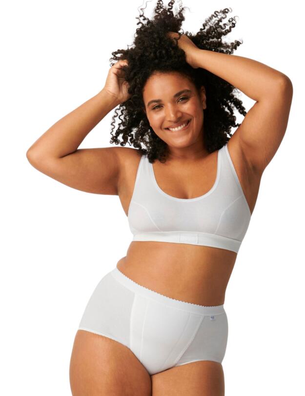 Sloggi Light Control Maxi Briefs 2 Pack White