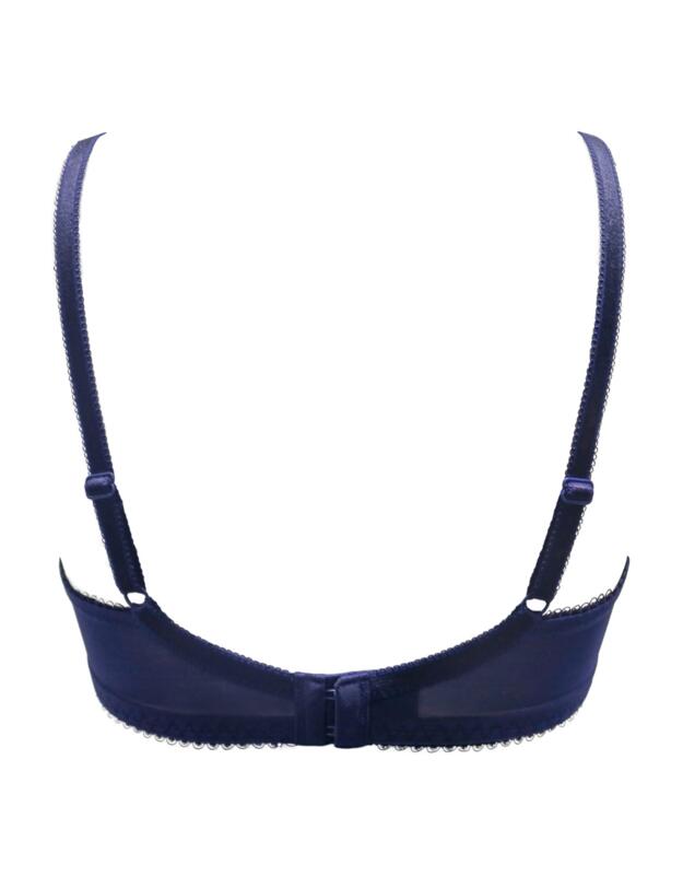 Pour Moi Amour UW Non-Padded Bra Navy/Lavender 