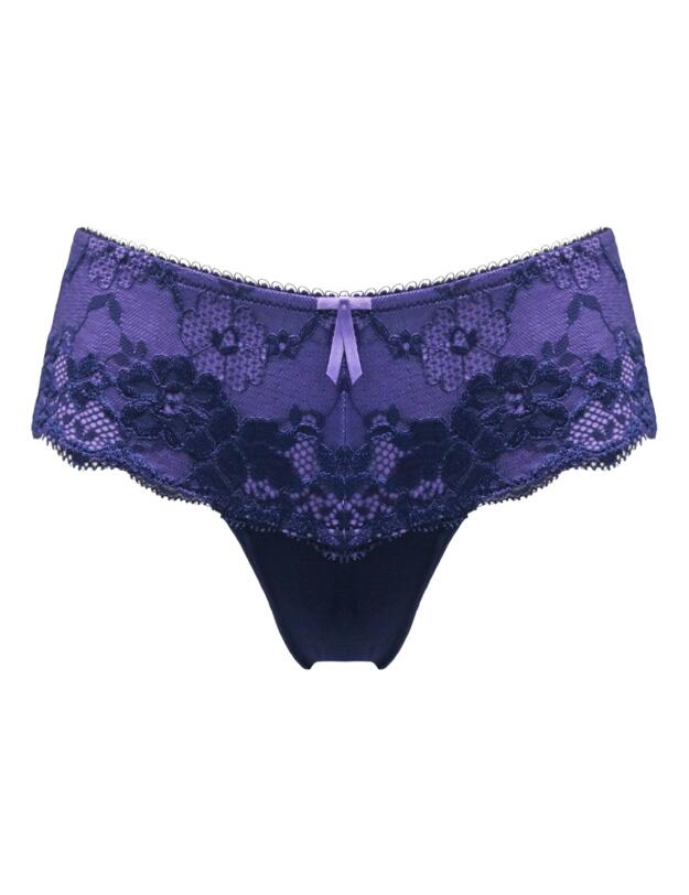 Pour Moi Amour Shorty Navy/Lavender 