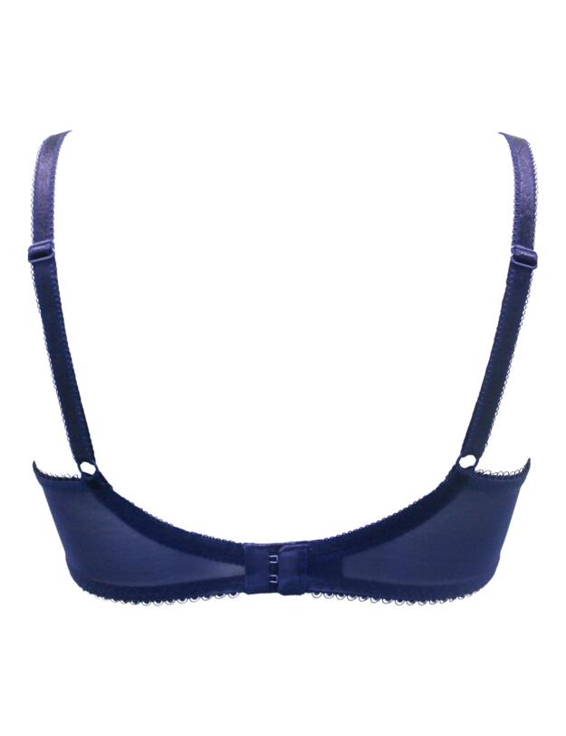 Pour Moi Amour Padded Underwired Bra Navy/Lavender 