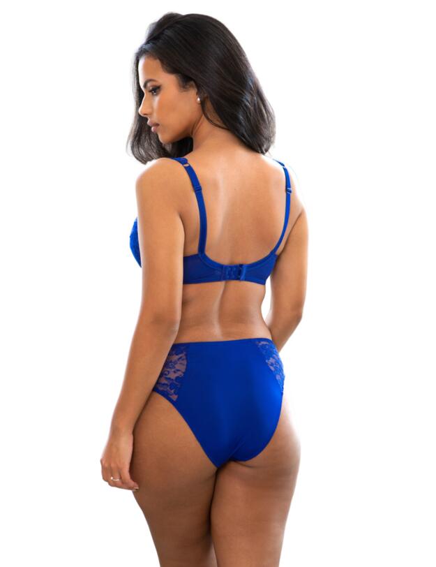 Pour Moi Rebel High Leg Brief Cobalt
