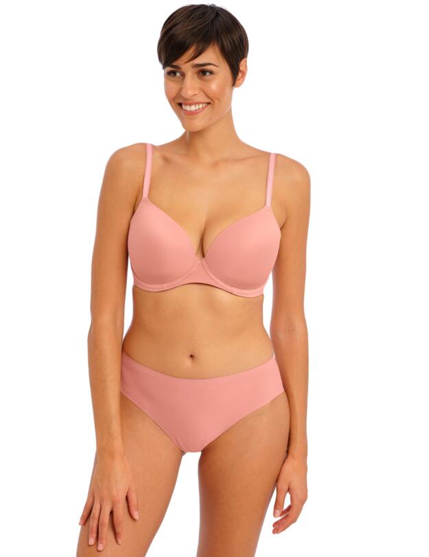 Freya Undetected Moulded T-Shirt Bra Ash Rose