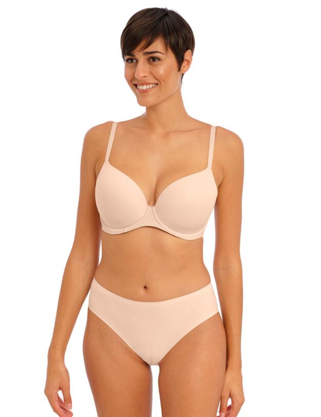 Freya Undetected Moulded T-Shirt Bra Natural Beige