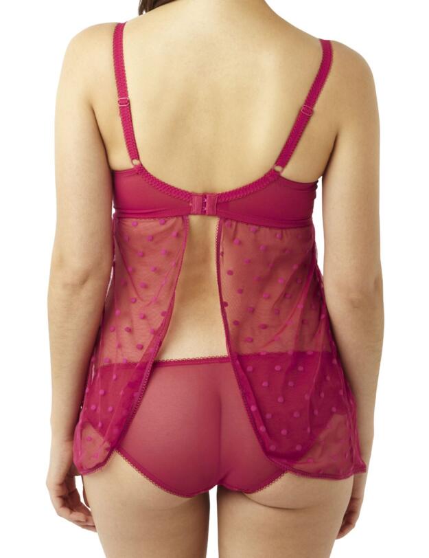 6835 Cleo Marcie Babydoll  - 6835 Raspberry