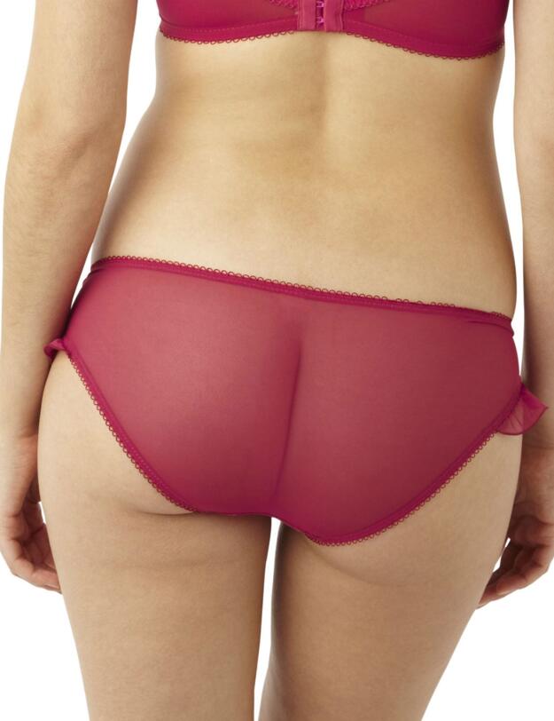 6832 Cleo Marcie Brief Raspberry  - 6832 Brief 