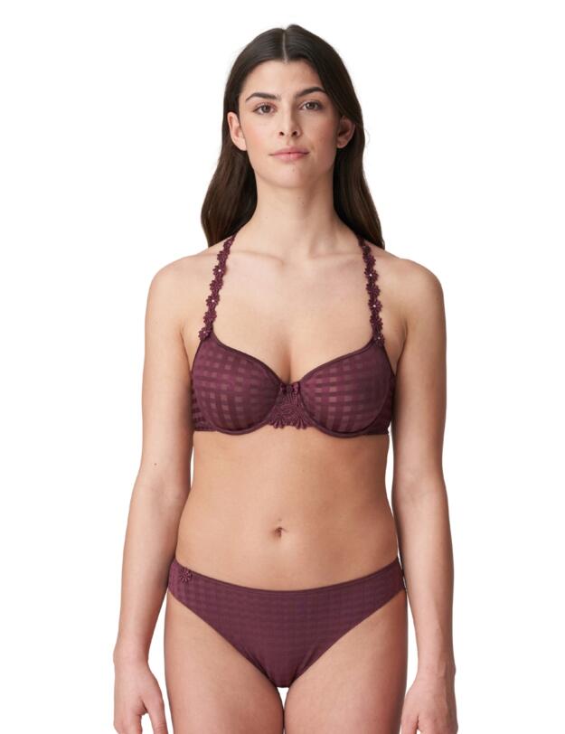 Marie Jo Avero Non-Padded Full Cup Bra Wine